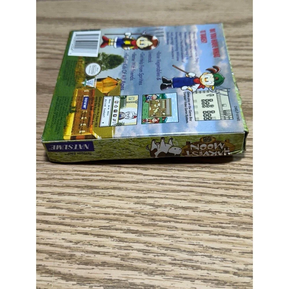 Harvest Moon Nintendo Game Boy‎ GB 1998 Cardboard BOX ONLY READ